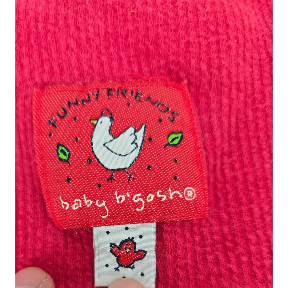 Vintage Baby B’Gosh by OshKosh B’gosh Funny‎ Friends Romper